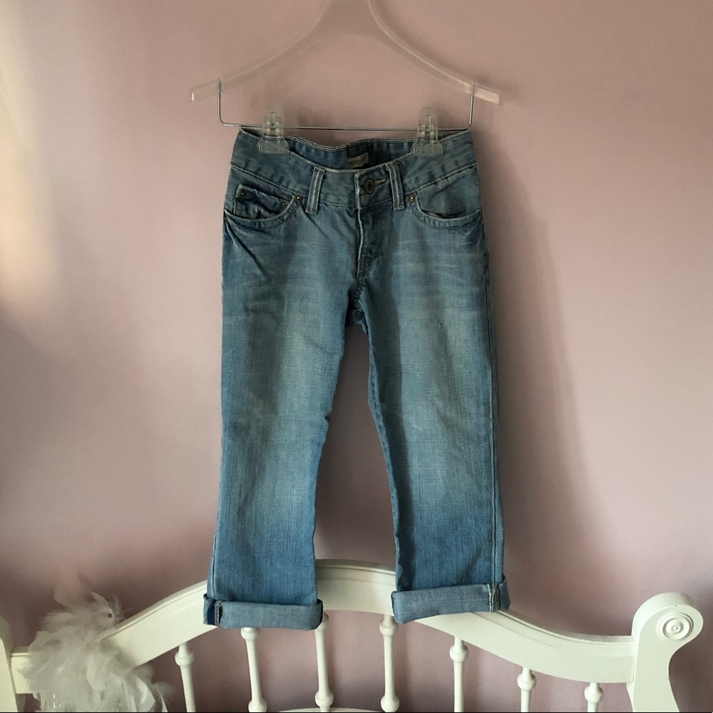 Women's Aeropostale Denim Capri Jeans Size 0